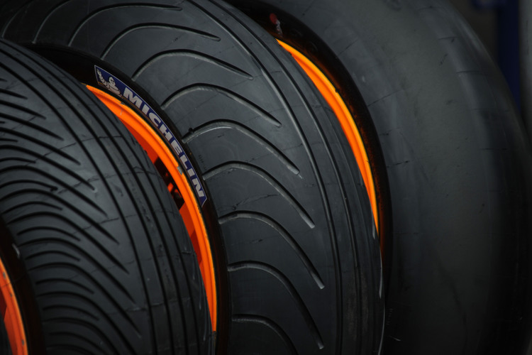 So sahen die Michelin-MotoGP-Reifen 2008 aus