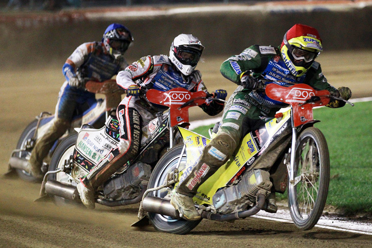 Martin Smolinski (vorne) will Speedway-EM fahren