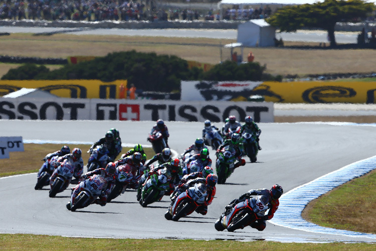 Superbike-WM 2014 auf Phillip Island: Acht Marken, 25 Fahrer