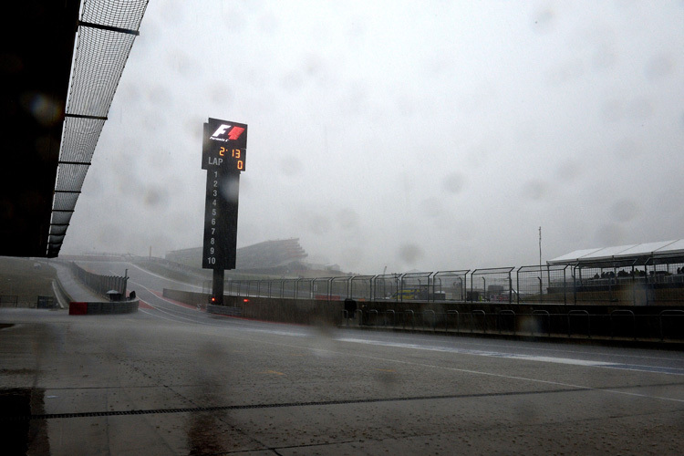 Nichts geht am Circuit of the Americas