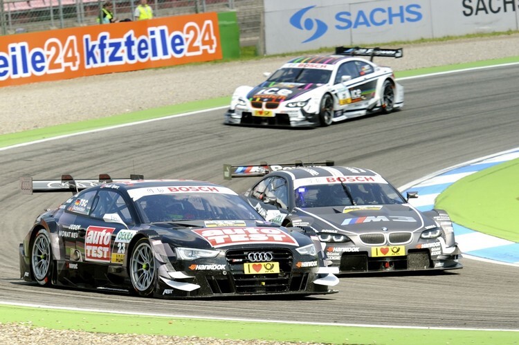 Die DTM 2013: Viel Action auf der Strecke