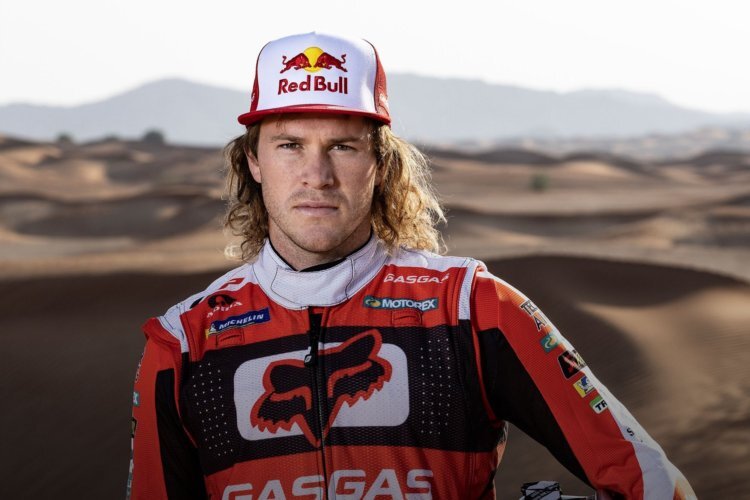 Daniel Sanders tritt bei der Dakar 2022 für GASGAS an