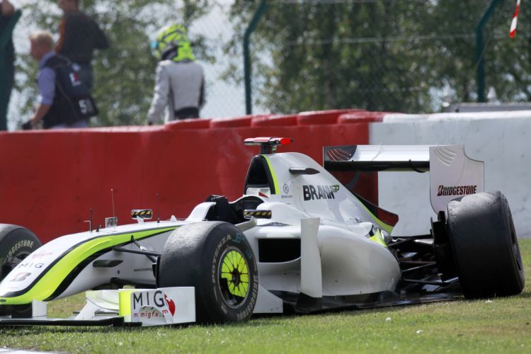 Jenson Buttons Wrack