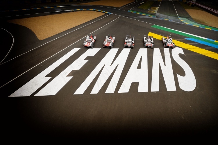 Gruppenfoto: Diese fünf Toyota haben die 24h Le Mans gewonnen