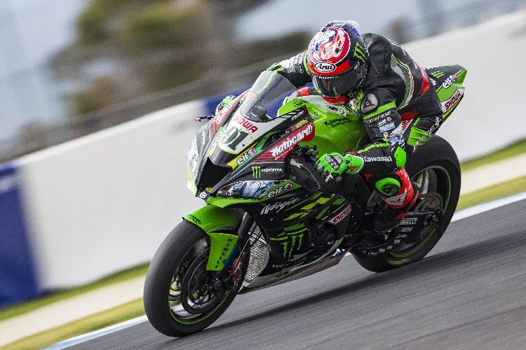 Leon Haslam fügt sich reibungslos ins Kawasaki-Werksteam ein