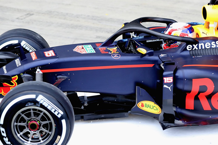 Red Bull Racing testet als zweites Team nach Ferrari den Halo 2