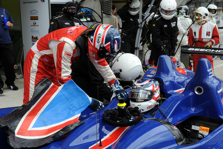 Familie Mansell in Le Mans 2010