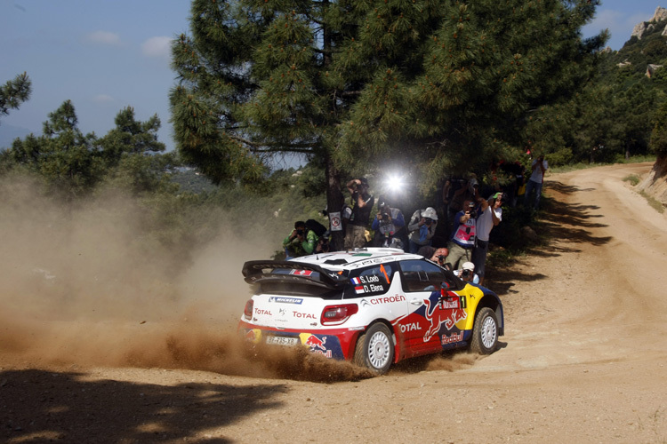 Loeb, vom achten auf den ersten Platz