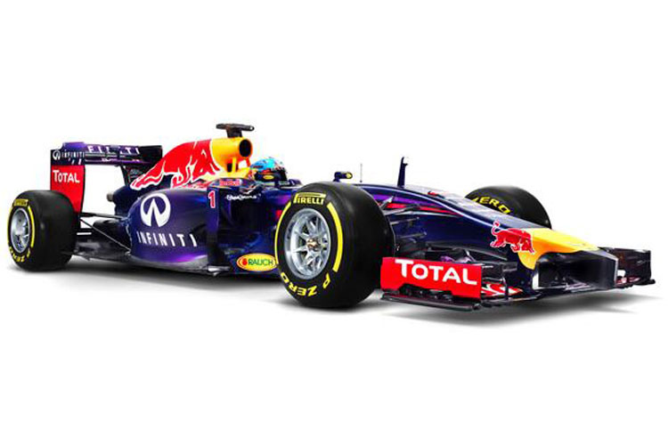 Wie ein Keil: Die Nase am neuen RB10 von Weltmeisterteam Red Bull Racing