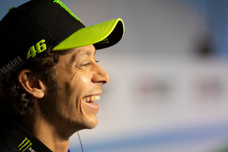 Valentino Rossi bleibt der MotoGP-WM noch mindestens ein Jahr erhalten