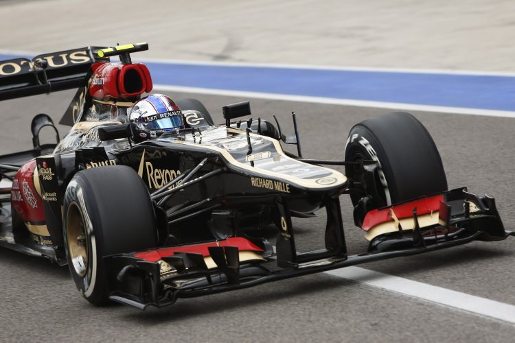 Romain Grosjean fuhr im Qualifying auf Platz 3