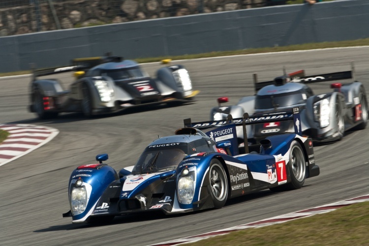 Der Peugeot 908 kämpfte zwischen 2007 und 2011 gegen Audi