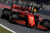 Charles Leclerc im Ferrari