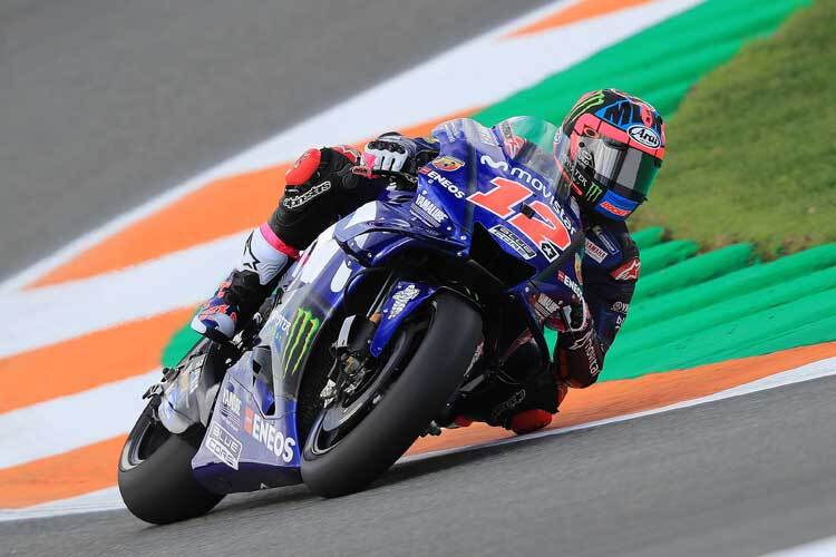 Maverick Viñales zeigte, was die Yamaha kann