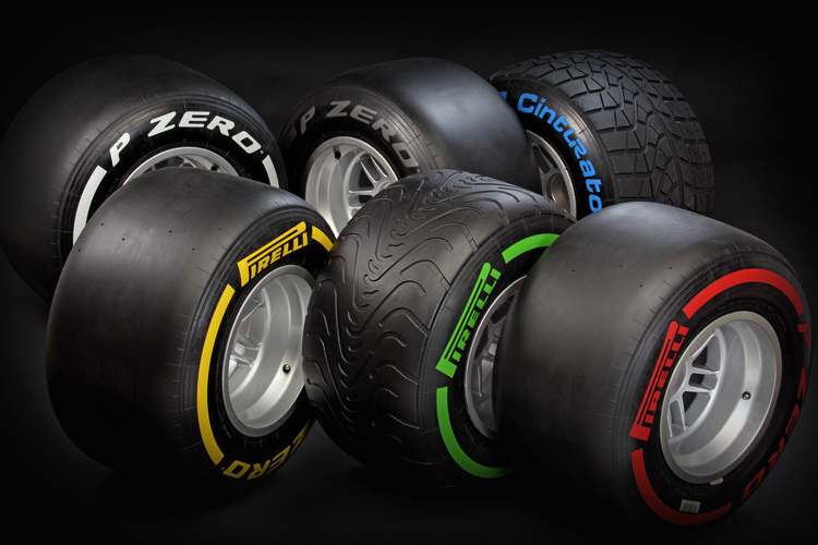 Pirellis bunte Auswahl für die Saison 2012