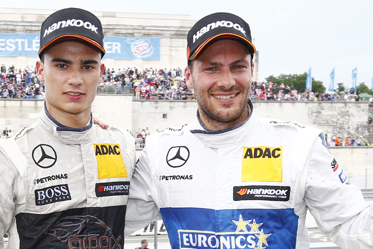 Pascal Wehrlein und Gary Paffett