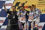 Barcelona 2006: Jorge «Aspar» Martinez mit Héctor Faubel, Alvaró Bautista und Sergio Gadea