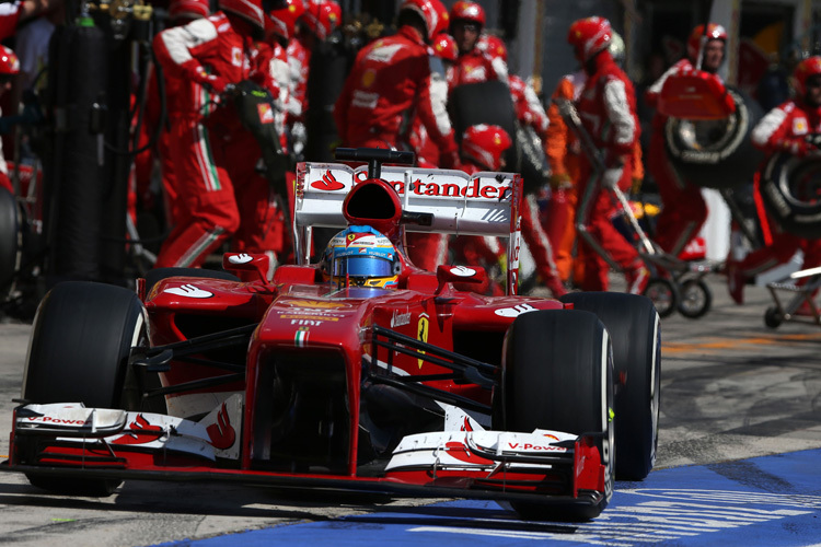 Fernando Alonso im Ungarn-GP