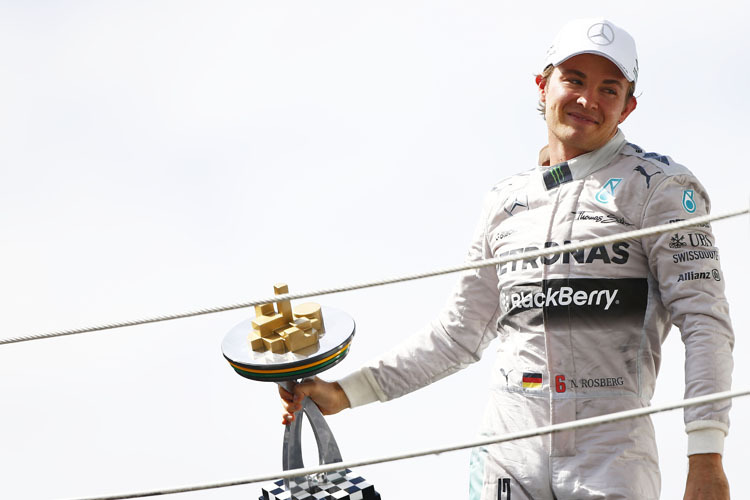 Mercedes-Pilot Nico Rosberg: «Ich hoffe, dass jeder Zuschauer im Verlauf unseres WM-Kampfes genauso viel Spass hatte wie ich»