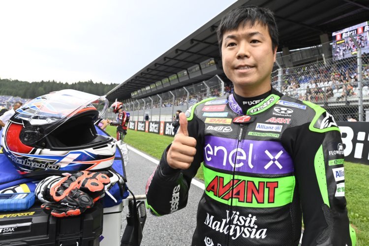 Hikari Okubo in der MotoE