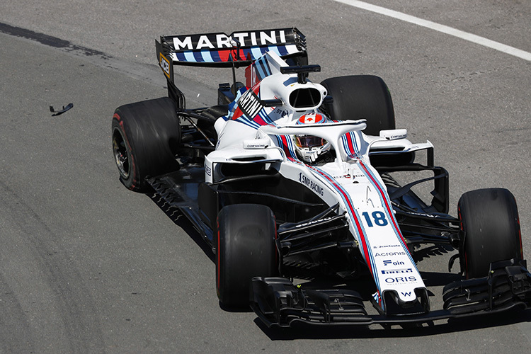 Lance Stroll in Montreal