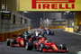 Charles Leclerc vor Carlos Sainz