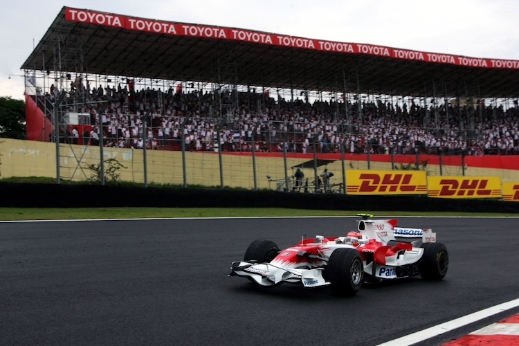 Timo Glock 2008 in Brasilien