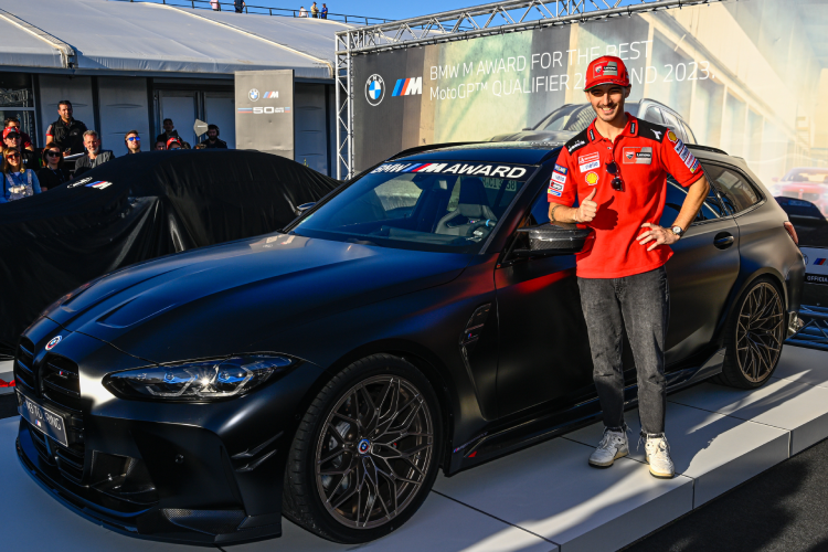 Pecco Bagnaia gewann den BMW M Award erstmals in seiner Karriere