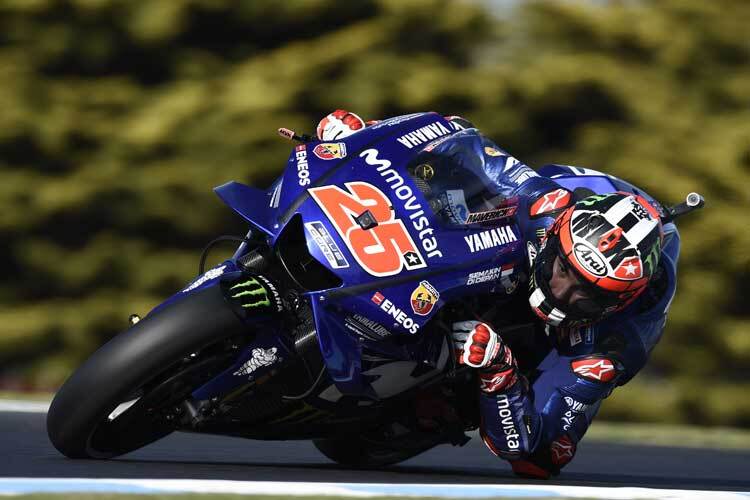 Maverick Viñales geht von Startplatz 2 in den Grand Prix von Australien