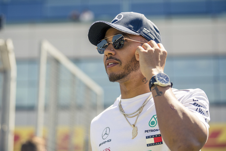 Lewis Hamilton gewann das letzte Formel-1-Rennen auf dem Hockenheimring