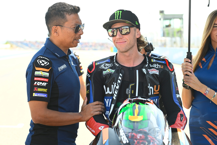 Darryn Binder macht das Beste aus dem verpatzten Samstag in Aragón
