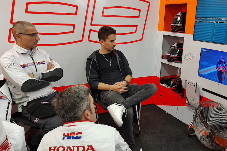 Honda-Neuzugang Jorge Lorenzo verpasst den Sepang-Test