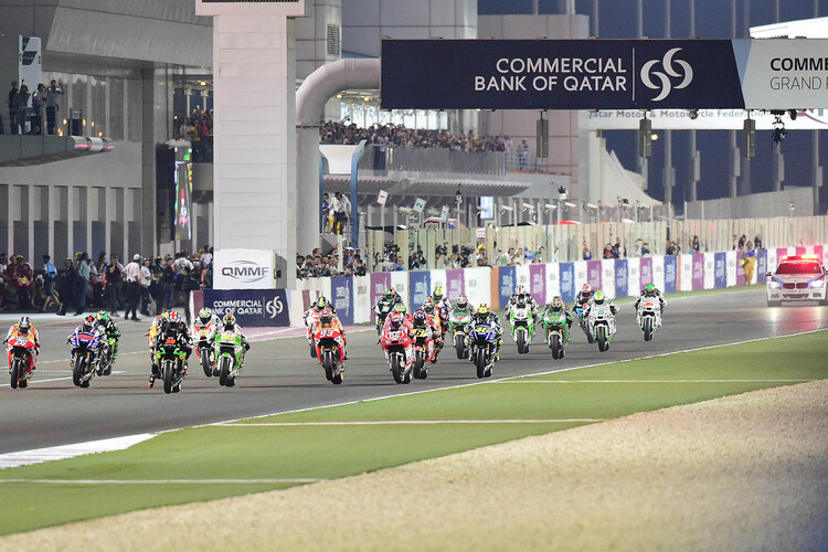Der Saisonstart findet am 29. März mit dem Nachtrennen in Katar statt