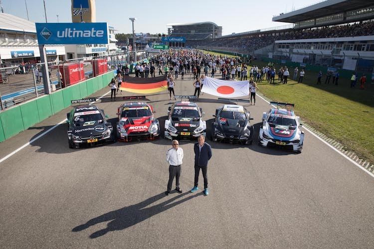 Die Verantwortlichen beim Finale in Hockenheim