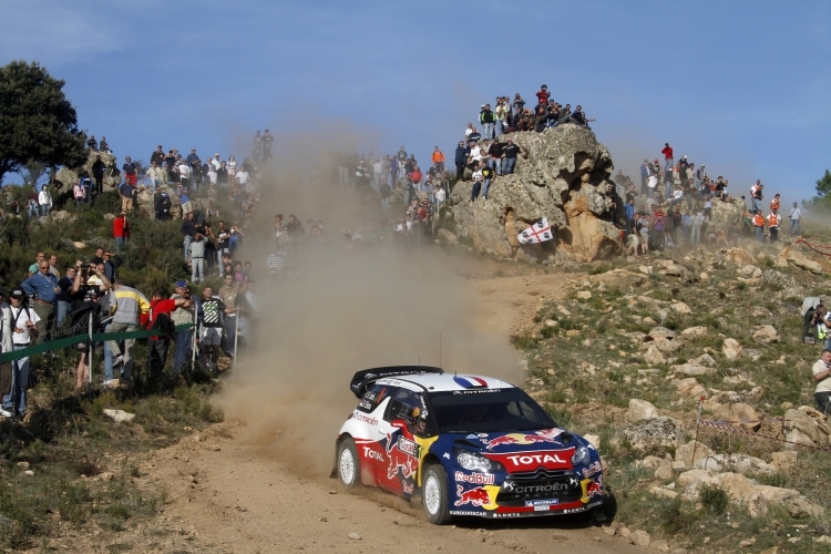 Sébastien Loeb auf Sardinien