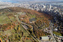 Der Mont Royal, dahinter die Downtown