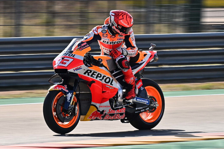 Marc Márquez blickt in Aragón auf eine beeindruckende Serie zurück