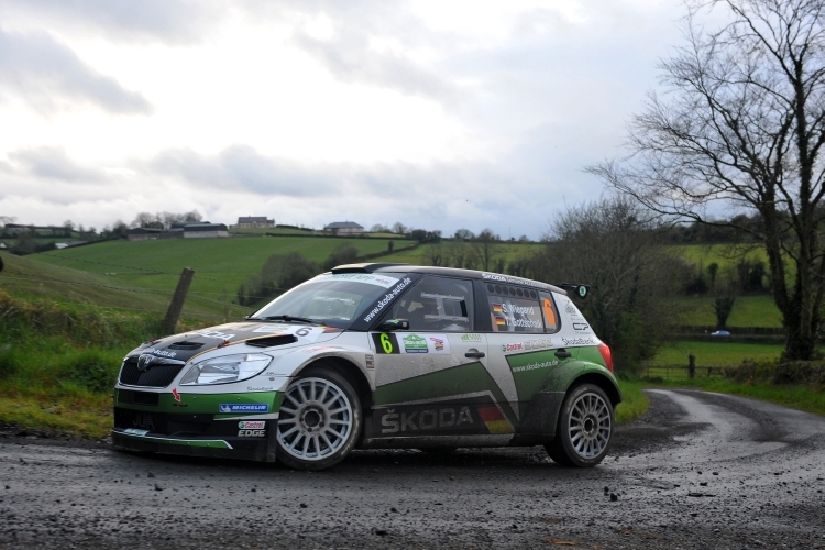 Sepp Wiegand bei der Rallye Irland 