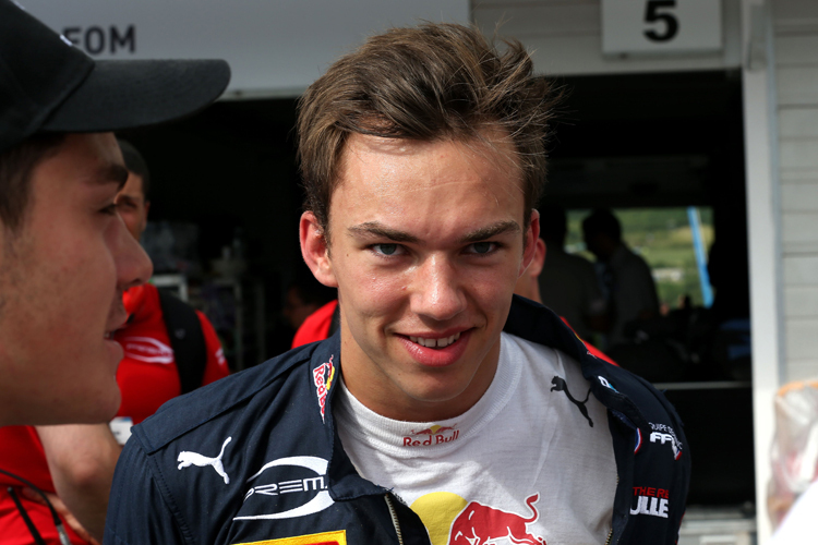 Pierre Gasly: «Mein Ziel ist klar: Ich will nächstes Jahr in der Formel 1 antreten, und zwar für Toro Rosso»