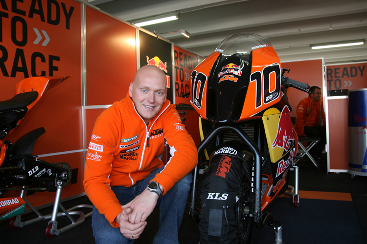 Kai Borre Andersen hofft auf KTM-Vertrag für 2010
