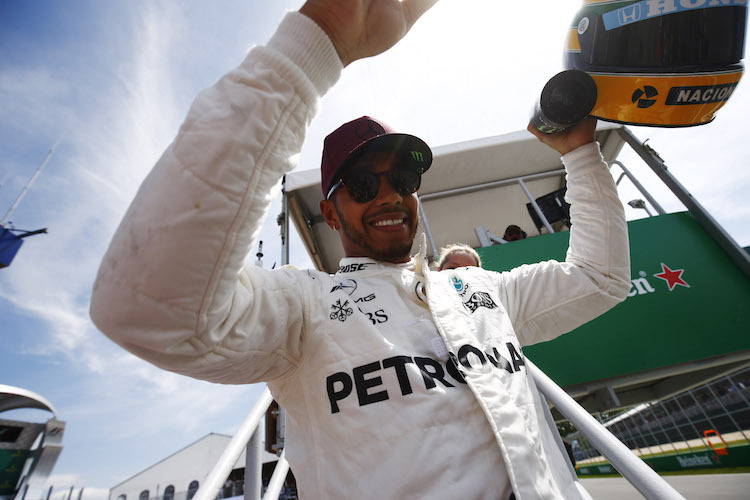 Pole für Lewis Hamilton