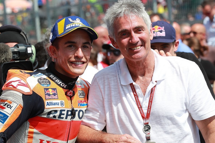 Honda-Legenden unter sich: Marc Márquez und Mick Doohan