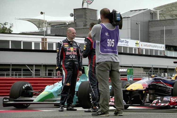 Adrian Newey: Ausflug nach Silverstone