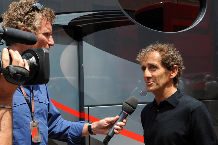 Auch Alain Prost will sich den Klassiker nicht entgehen lassen