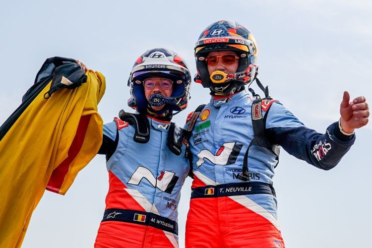 Die Hyundai-Piloten Neuville/Wydaeghe: Genugtuung zum Saisonkehraus nach einer schwierigen Saison