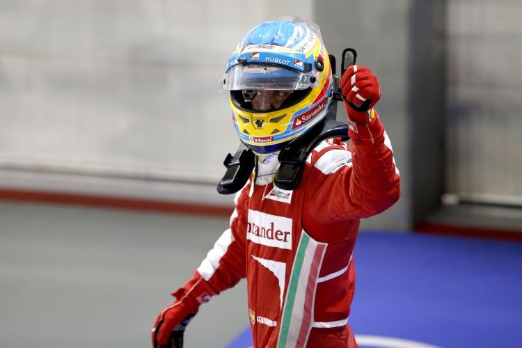 Platz 2 für Fernando Alonso