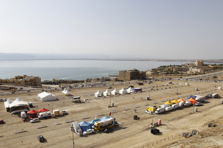 Der Service-Park in Jordanien