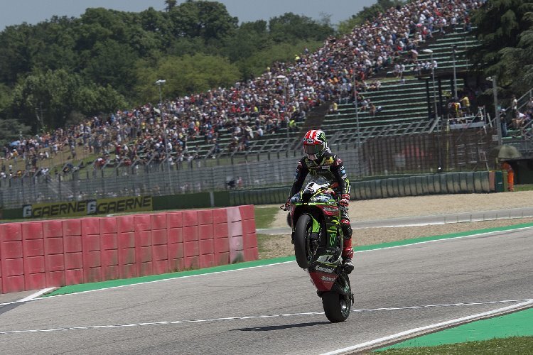 Jonathan Rea holte in Imola seinen ersten Saisonsieg