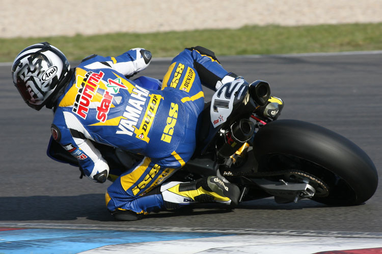 Sascha Hommel fährt auch 2011 wieder bei Yamaha
