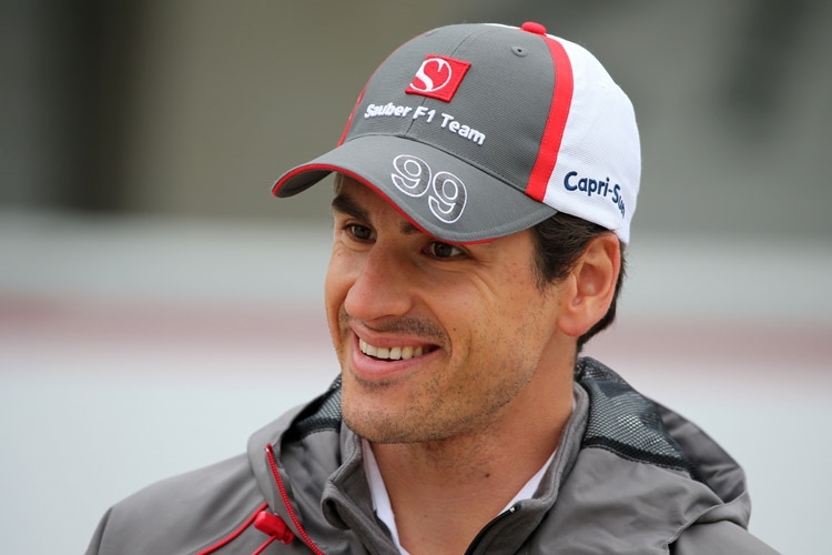 Adrian Sutil ist guter Dinge